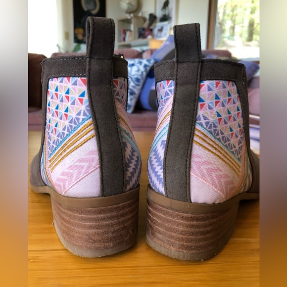 Inkkas Tesse Bootie -- Ethical, Geometric, Patterned Boots - Picture 8 of 8